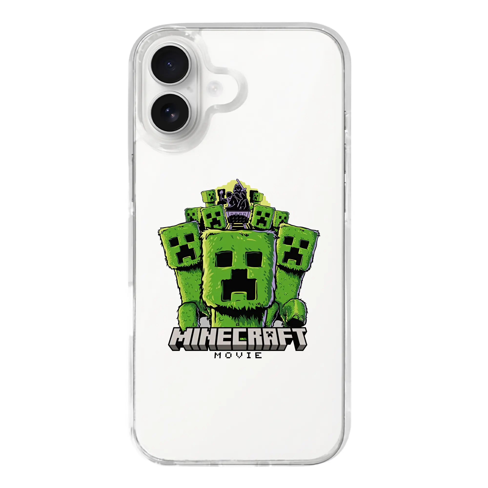 マイクラ グッズ  マイクラ - iPhone 17シリーズ 透明スマホケース – 薄型・耐衝撃・精密フィット保護カバー